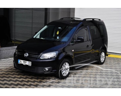 Защита порогов подножки KURE для Volkswagen Caddy (д.б.)